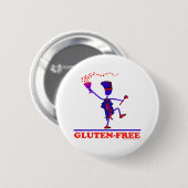 GLUTEN-FREI BUTTON (Vorne & Hinten)