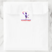GLUTEN-FREI RUNDER AUFKLEBER (Tasche)
