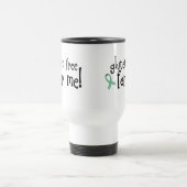 Gluten-freie abdominale Reise-Tasse Reisebecher (Mittel)
