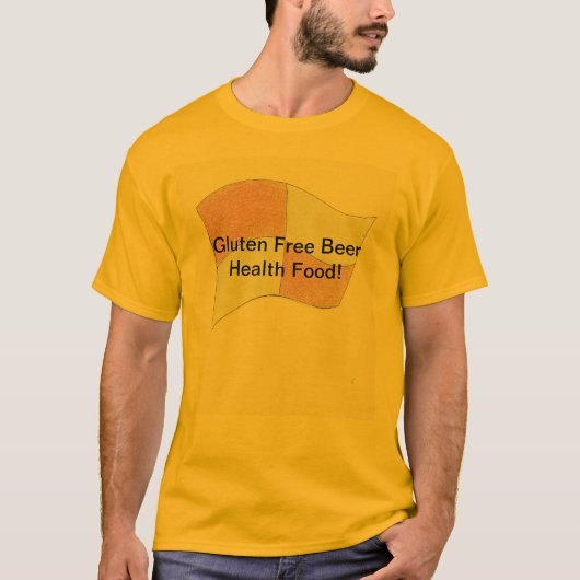 Gluten-freie Bier-Biokost T-Shirt (Vorderseite)