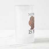 Gluten-freie Bier-Tasse Mattglas Bierglas (Mittel)