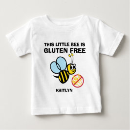 Gluten-freie Hummel-Bienen-abdominales wachsames Baby T-shirt
