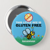 Gluten-freier Hummel-Knopf für abdominalen Alarm Button (Vorne & Hinten)