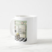 Gluten-freies Küchen-Grün Kaffeetasse (Vorderseite Links)