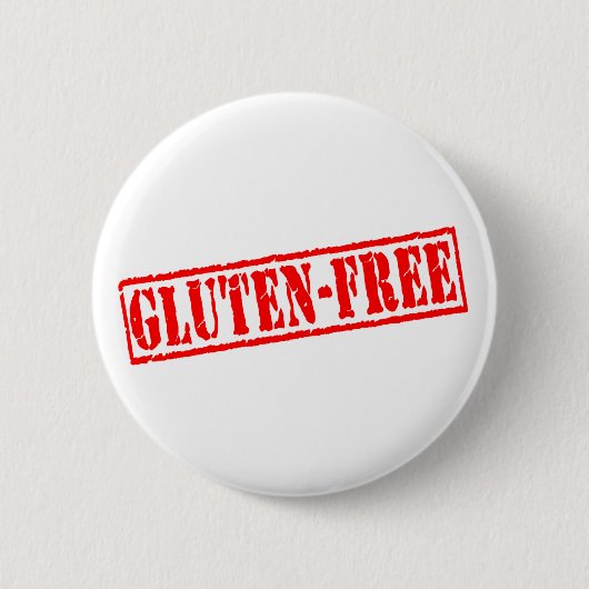 Gluten geben Briefmarke frei Button (Vorderseite)