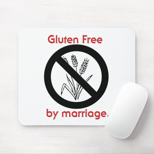 Gluten geben durch Heirat frei Mousepad (Mit Mouse)