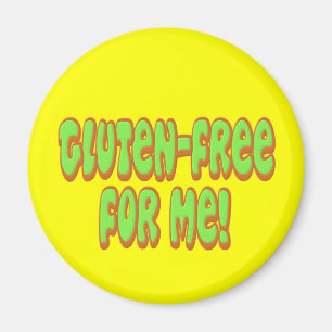 Gluten geben für mich frei magnet