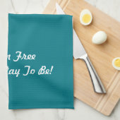 Gluten geben Geschirrtuch frei (Viertel Falte)