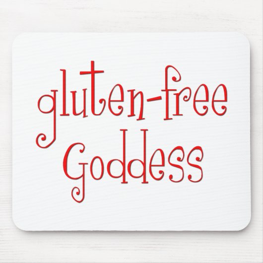 Gluten geben Göttin frei Mousepad (Vorne)