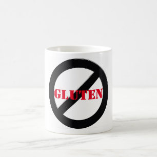 Gluten geben Tasse frei