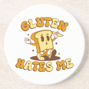 Gluten hasst mich getränkeuntersetzer