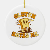 Gluten hasst mich keramik ornament (Hinten)