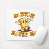 Gluten hasst mich mousepad (Mit Mouse)
