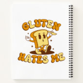Gluten hasst mich notizblock (Rückseite)
