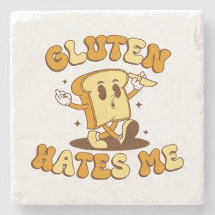 Gluten hasst mich steinuntersetzer