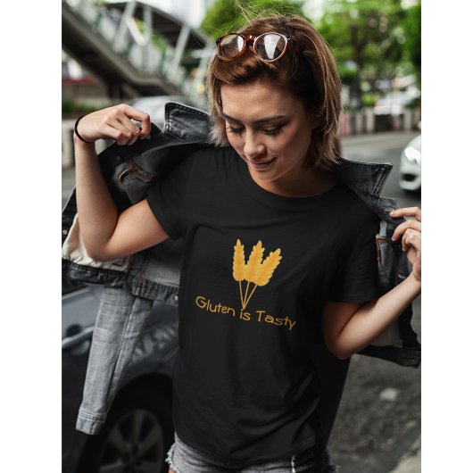 Gluten ist lecker Funny Farm Wheat T-Shirt