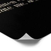 Gluten kann mich nicht tolerieren, Lebensmittelall Poster (Ecke)