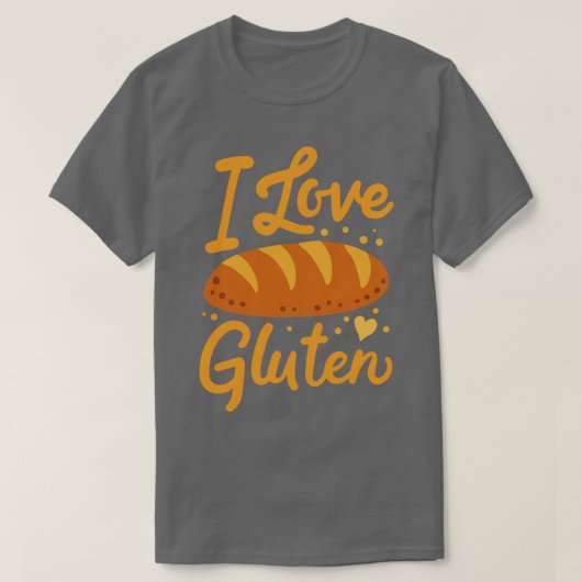 Glutenbrot Backbäcker T-Shirt (Design vorne)