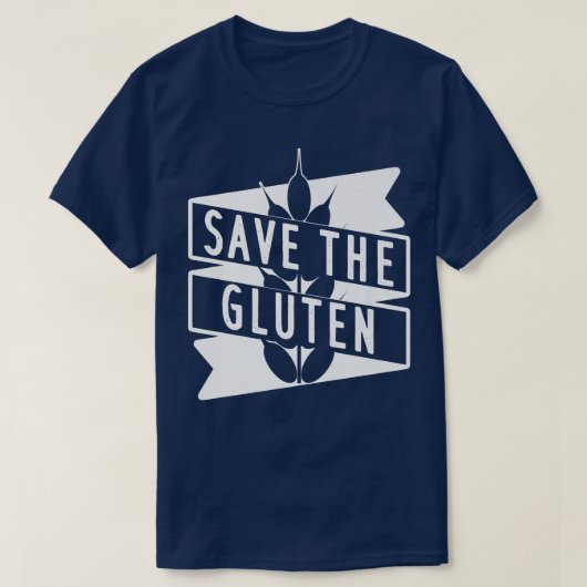 Glutenbrot-Backdesign für Bäcker T-Shirt (Design vorne)