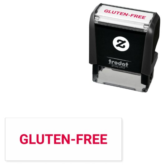 Glutenfrei Allergikerfreundlich Permastempel (Beispiel)