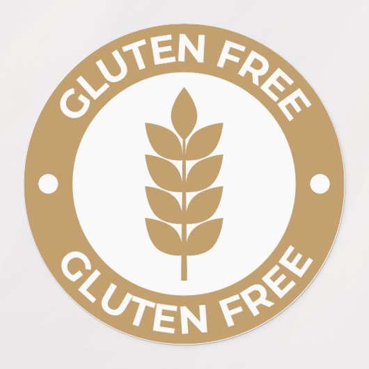 glutenfrei etiketten (Design 1)