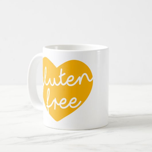 glutenfrei kaffeetasse (Vorderseite Links)