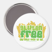 glutenfrei magnet (Vorderseite/Rückseite)