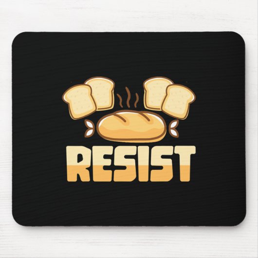 Glutenfrei Mousepad (Vorne)