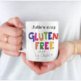 glutenfrei, nicht nach Wahl coeliac personalisiere Kaffeetasse
