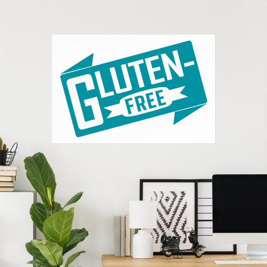 glutenfrei poster (Heimbüro)