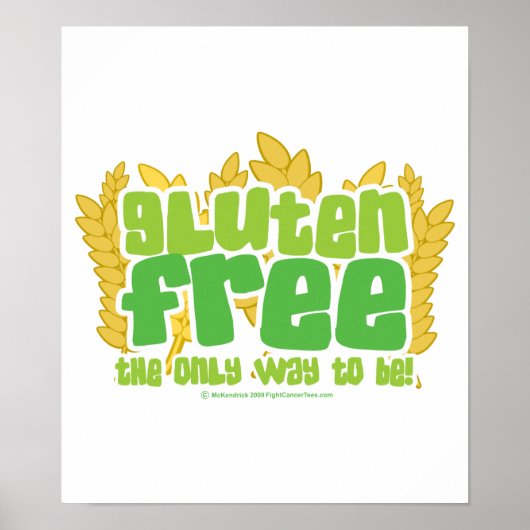 glutenfrei poster (Vorne)