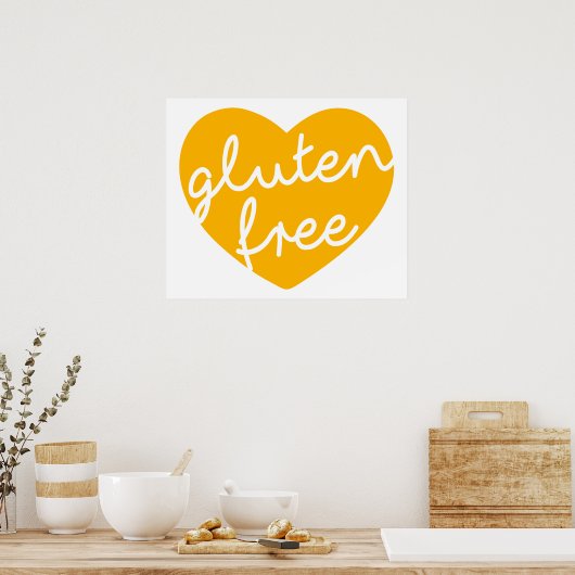 glutenfrei poster (Küche)
