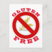 glutenfrei postkarte (Vorderseite)