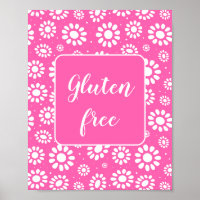 glutenfrei rosa Bläschen
