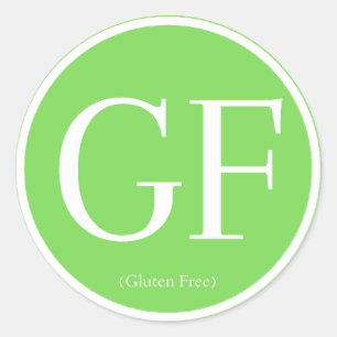 Glutenfreie Aufkleber