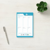 Glutenfreie Einkaufsliste | Ausfüllbares Notizbloc Post-it Klebezettel (Büro)