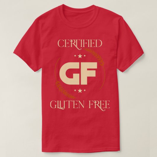 Glutenfreie Ernährung glutenfrei T-Shirt (Design vorne)