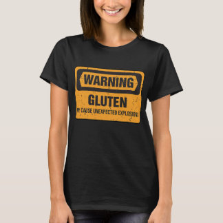 Glutenfreie Glutenexplosionen Kostüme Glutenfreie T-Shirt