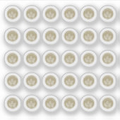 Glutenfreie Hochzeitsfeiern - Platzkarten Aufkleber (Vorderseite)