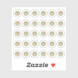 Glutenfreie Hochzeitsfeiern - Platzkarten Aufkleber