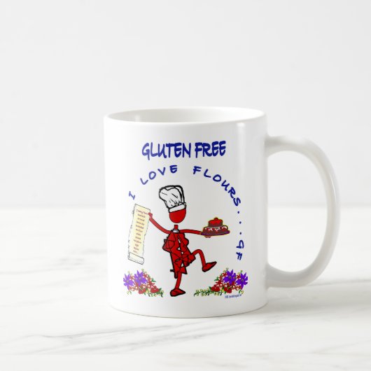 Glutenfreie I-Liebe Mehl Kaffeetasse (Rechts)