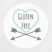 Glutenfreie Kleber Etiketten (Design 1)