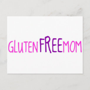 Glutenfreie Mama Postkarte