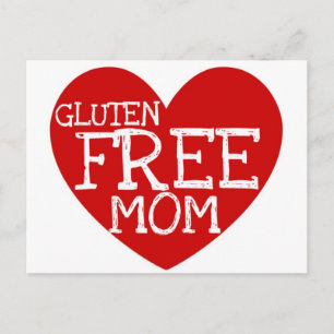 Glutenfreie Mama Postkarte