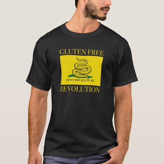 Glutenfreie Revolution (dunkel) T-Shirt (Vorderseite)