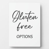 Glutenfreie Tablette Tablette mit Easel Fotoplatte (Vorderseite)