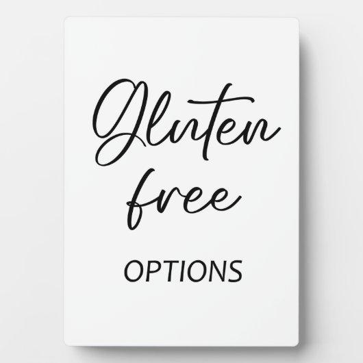 Glutenfreie Tablette Tablette mit Easel Fotoplatte (Vorderseite)