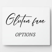 Glutenfreie Tablette Tablette mit Easel Fotoplatte (Vorderseite)