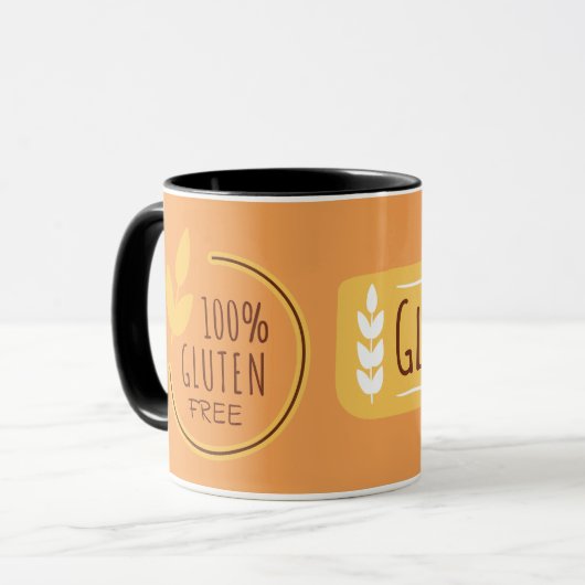 Glutenfreie Tasse (Vorderseite Links)