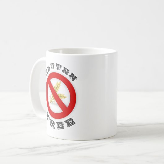 Glutenfreie Tasse (Vorderseite Links)